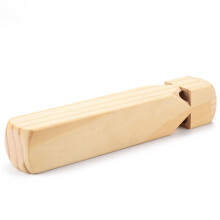 5X Massief Houten Treinfluit 4 Tone, Rollenspel Minnaar Houten Fluitje voor Educatief Feest