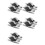 10PCS Portable RJ45 Cat 5 5E Retractable Ethernet LAN Network Patch Cable 10/100 Mbps 1.5M/5FT 1