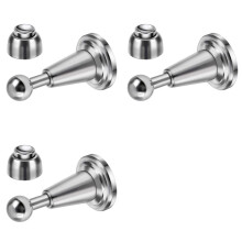 3X ,Magnetic Door Stop Silent Buffer Door Suction Stainless Steel Hydraulic Door Suction