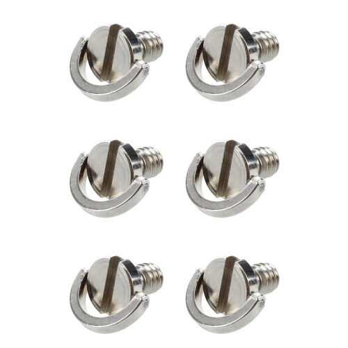 6st 1/4 Inch Schroef Schroef RVS Adapter voor Camera Camera Ondersteuning Statief Plank