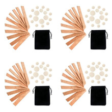 108 Pcs Clarinet Instrument Accessory Replacement Kit, Include 40 Neck Connection Cork and 68 Woodwind Instrument Pads