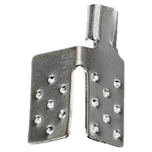 Conector de Abrazadera de Película Térmica de 400 Piezas,Accesorios de Clip de Plata Chapados en Cobre para Suelo Cálido,Abrazadera de Película de