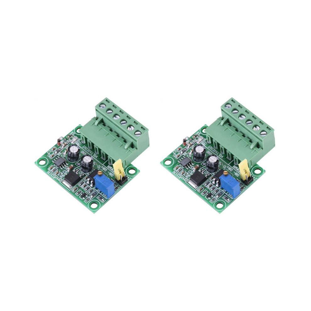 2X 1-3Khz Pwm 0-10V Signal To Voltage Converter Module Digital Analog Board Voltage Converter Conversion Tools 6032834407629