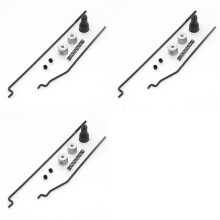3X Reserve-Accessoires Gas-/Remmontage voor 1/10 RC-Model Nitro Road Cars SONIC PACESETTER