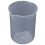 50mL Graduated Beaker Clear Plastic Measuring Cup for Lab 12 Pcs 2