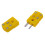 12X Yellow Plastic Shell K Type Thermocouple Plug Socket Connector Set 6