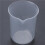 50mL Graduated Beaker Clear Plastic Measuring Cup for Lab 12 Pcs 8