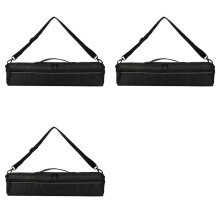 3X Portable 17 Holes Flute Case Cover Bag,Nylon Flute Bag, Gig Bag, Flute Case,17 Hole Flute Accessories