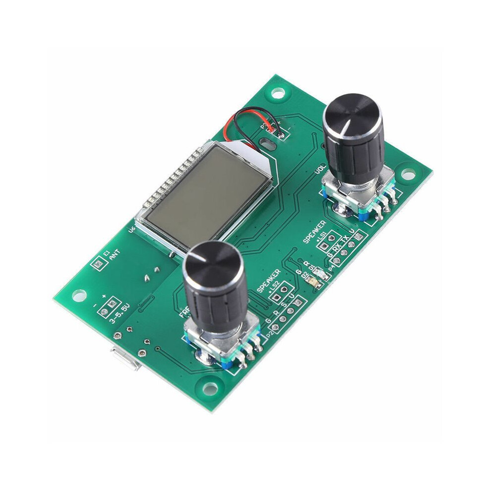 4X Fm Radio Receiver Module 87-108Mhz Frequency Modulation Stereo Receiving Board With Lcd Digital Display 3-5V Dsp Pll 4712181095473