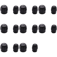 8X Perilla de Volumen Grueso + Perilla Selectora de Canal para Radios HT750 HT1250 EP350 EP450 EX500 EX600 GP340 GP360 PG380