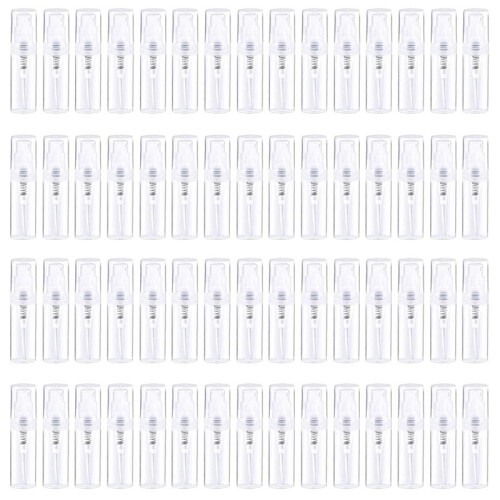 120Pcs  Spray Bottle 2Ml,Refillable Plactic Spray Bottle,Perfume Mouthwash Atomizer 1