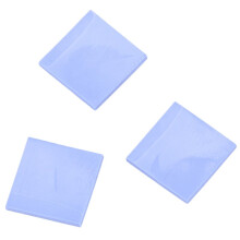 400pcs 10x10x1mm Silicone Thermal Pad for Conductive Heat Sink Insulation Pate,