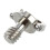 6st 1/4 Inch Schroef Schroef RVS Adapter voor Camera Camera Ondersteuning Statief Plank 3