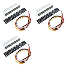 3X Dual 12 Level Indicator VU Meter Stereo Amplifier Board Adjustable Light Speed Board with AGC Mode, DIY KITS
