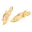 Screw Mount Curtain Tassel Tie Back Tieback Wall Hooks 16PCS Gold Tone 6