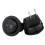 100Pcs SPST Black Button /Off Round Rocker  AC 6A/250V 10A/125V 8