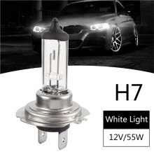 8Pcs Car Fog H7 Halogen Bulbs Warm Yellow Light 2400-2500K 55W Auto Accessories General Headlights Bulbs 12V