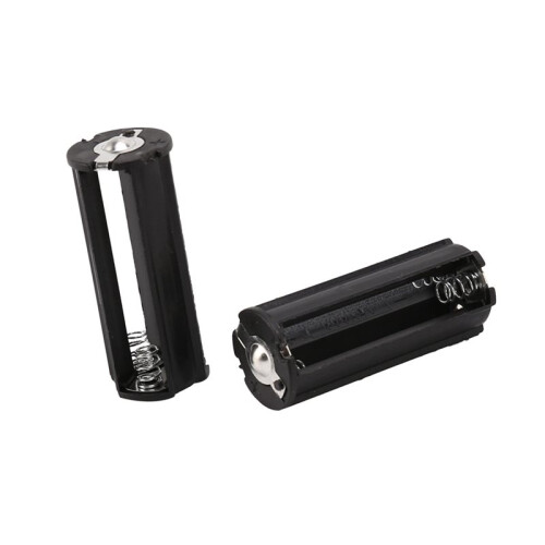 16Pcs Black Battery Holder for 3 X 1.5V AAA Batteries Flashlight Torch 1