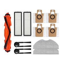 2sets voor  Robot Vacuum H40 / OV51 Accessoires Hoofdborstel Dweildoek HEPA-Filter Stofzak Vervangende Reserveonderdelen