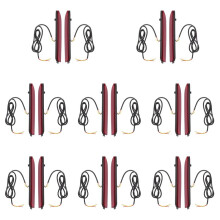 16X para  Camry Sienna Avalon RAV4 Wish Fortuner LED Parachoques Trasero Luz Antiniebla Freno Trasero Luz de Parada Reflector Lámpara de