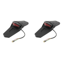 2X Motocross Tail Light Rear 12V LED for Brake Lamp Motorcycle Universal Accessories
