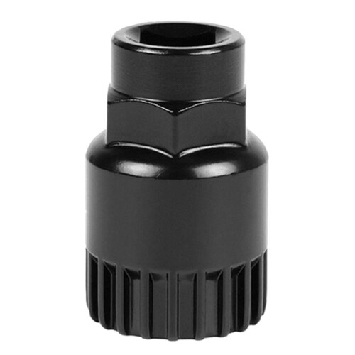2X Bicycle 20 Teeth Bottom Bracket Remover Puller Tool Black for Mountain Bike Bicycle Repair Tools 2
