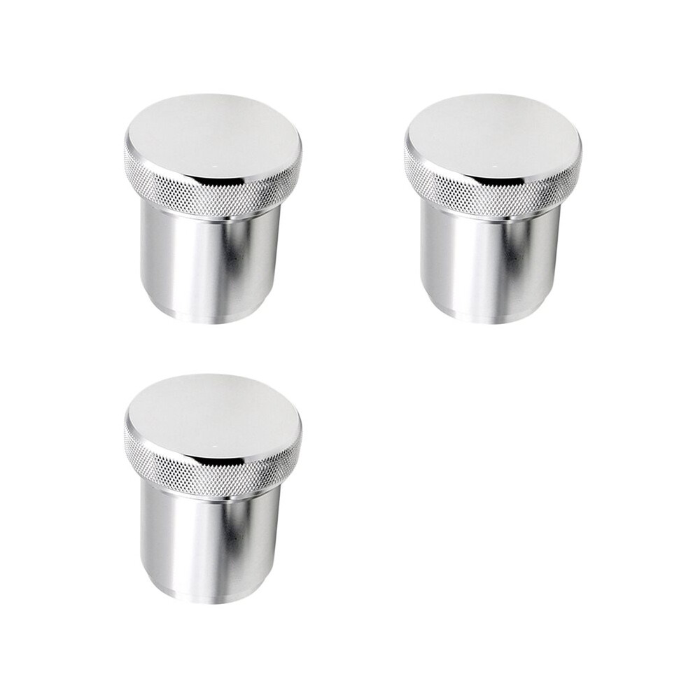 3X Aluminum Alloy 1.5Inch 1 1/2Inch I.d. Weld Cap And Neck Fuel Filler Tank Water Sump Silver 4711249693163