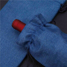 Reusable Burlap Wine Bag,24 Pcs Wine Bottle Gift Bags with Drawstring,for Gift,Christmas,Wedding,Birthday,Party()
