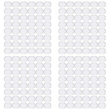 192 Pcs Drum Dampeners Gel Pads Silicone Drum Silencers Soft Drum Dampener Drum Mute Pads Dampening Gel Pad(Transparent)