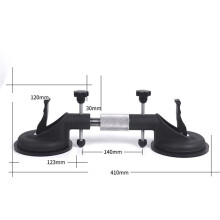 2X Verstelbare Vacuümzuiger Glaszuiger Spanner Naadversteviger Bouwgereedschap Aluminium