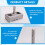 SDS  Square Hole Cutter for 86-Type Electrical Junction Boxes, Heavy-Duty Concrete Wall Punch Tool 5 Pack 8