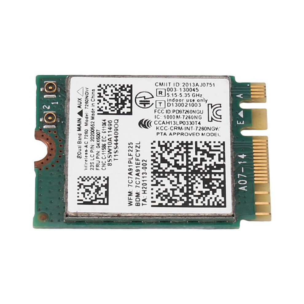 Photos - FM Transmitter 5X 7260NGW 7260AC WiFi Card 2.4G/5G BT4.0 Fru 04X6007 for X250 X240 X240S X230S T440 W540 T540 Yoga Y50