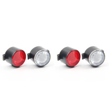 2X Bike Light Set, Super Bright LED Bicycle Headlight and Taillight Combo,Waterproof Front and Rear Lights