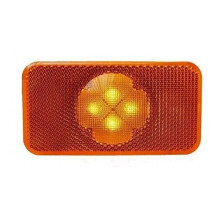 20X 24V Yellow Amber LED Side Lamp Light W/ Wire Connector Plug for FH&FM DAF LF45 20398660
