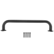 4pcs 10 Inch Metal Industrial Pipe Wall Handrail - Pipe Barn Door Pull Handle, Staircase Steps Handrail