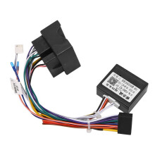 2X Auto Radio Audio 16PIN Android Strom Kabel Baum Kabel Adapter + Canbus Kasten für  Mondeo / Focus /C-MAX 07-10