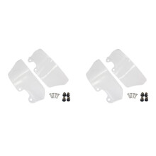 4x für GS1200 R1200GS 2004-2012 Seiten Scheibe Windschutzscheibe Windabweiser für - R1200GS ADV 2004-2012 Klar
