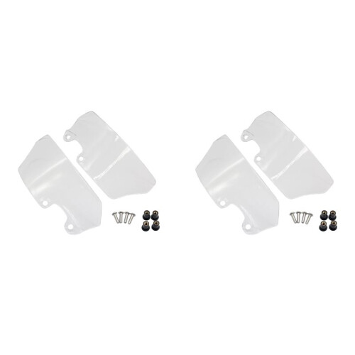 4x per GS1200 R1200GS 2004-2012 Parabrezza Laterale Parabrezza Parabrezza per - R1200GS ADV 2004-2012 Trasparente