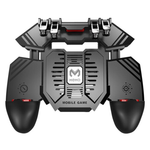 5X MEMO AK77 Game Trigger Phone Cooler Fan Game Controller Pubg Controller with Fan(1200MAh) 2