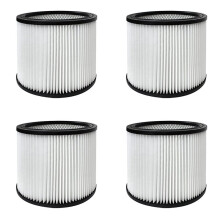 4X Replacement Filter for Filters 90304 90333 90350 Fits Most Shop-Vac Wet/Dry Vaccuums 5 Gallon and Above