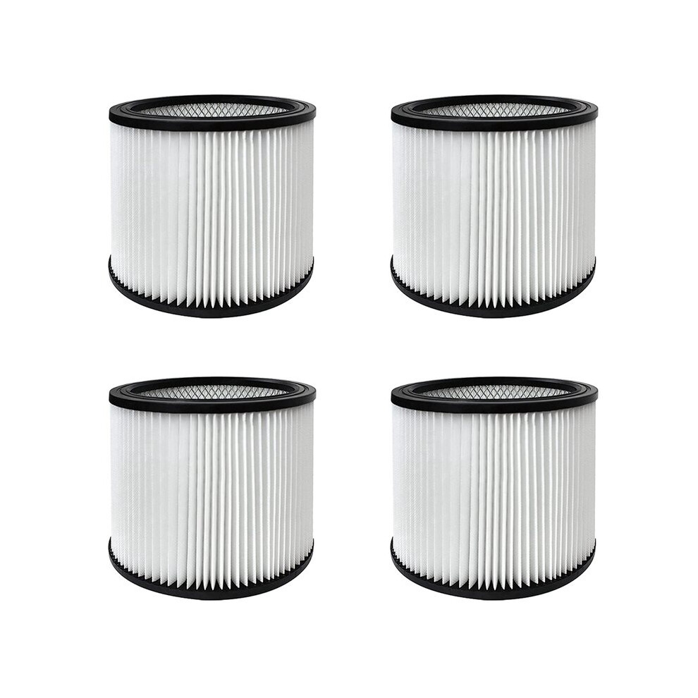 Bobotron 4X Replacement Filter For Filters 90304 90333 90350 Fits Most Shop-Vac Wet/Dry Vaccuums 5 Gallon And Above