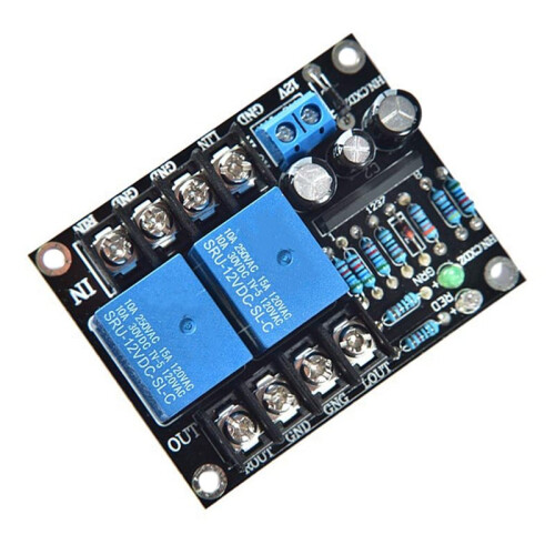 4X UPC1237  12-24V Dual Channel Speaker Protection Circuit Board Boot Mute Delay 1
