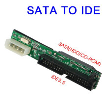 4X to IDE Adapter Converter 2.5 Female to 3.5 Inch IDE Male 40 Pin Port 1.5Gbs Support ATA 133 100 HDD CD DVD