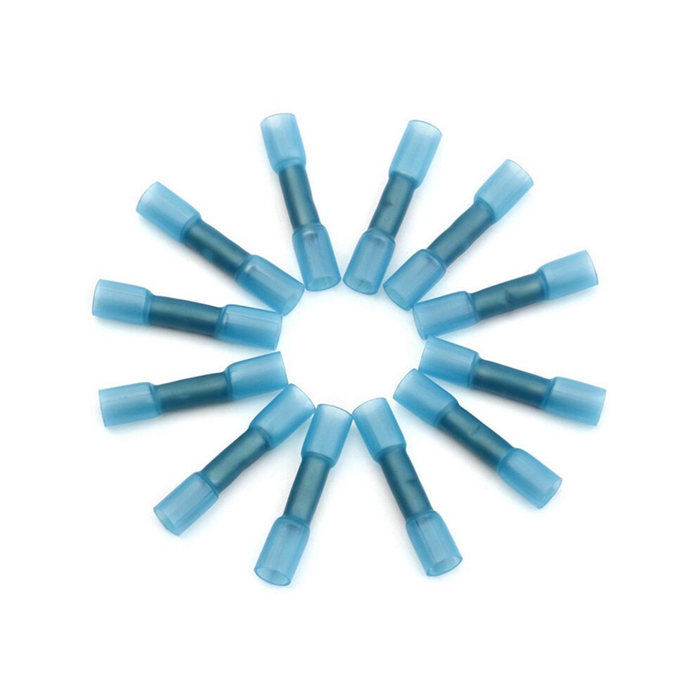 200Pcs Heat Shrink Connectors Insulated Waterproof Crimp Terminals Seal Butt Electrical Wire Connector 26-10 Awg A 6033375297939