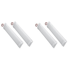 2X 12-80V 72LED Barra de Luz Interior del Automóvil Lámpara de Iluminación de Techo de Lectura de Techo para Gabinete RV Remolque Autocaravana