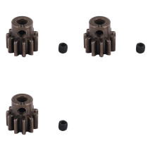 3X Engranaje de Piñón de Engranaje de Motor de Metal 32P 11T 3,175mm 6747 para  Rustler -4 Trx4 Trx6 Rc Coche Repuestos