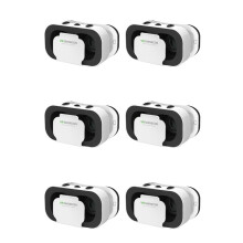 6X 3D VR SHINECON G05A Glasses Headset Headmounted Virtual Reality Adjustable VR Glasses for  Phone