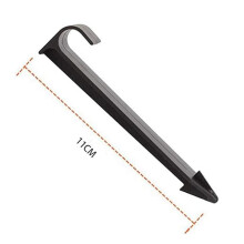 100 Tiges Fixes de Tige de Terre, Ancrages de Tuyau D'Irrigation de Jardin, Supports de Tuyaux à Pieux Fixes, Supports de Tuyaux pour Jardin