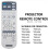 2X for  Projector Projektor Remote Control Replacement for EB Series Projector (2181788) 5