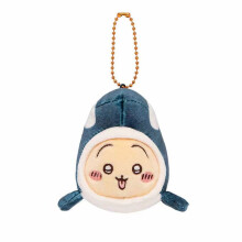 (Dark Blue) Style Bear Japanese Transforming Killer Whale Plush Toy Girl Plush Pendant Bag
